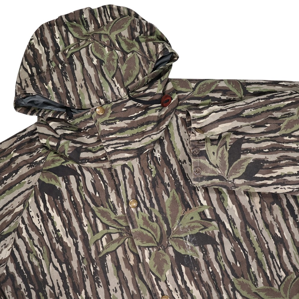 VTG CABELA'S Men's L Trebark Realtree Camo Gore-Tex‎ Hunting Jacket Made in USA